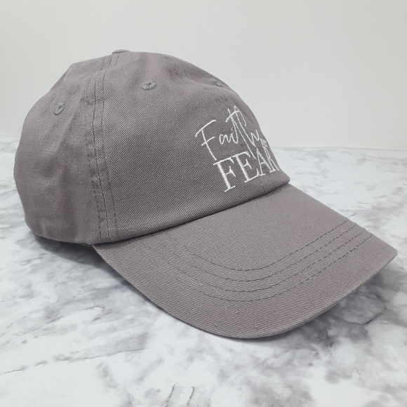 Faith Over Fair Trendy Baseball hat Breathable %100 Cotton material - Picture 4 of 13